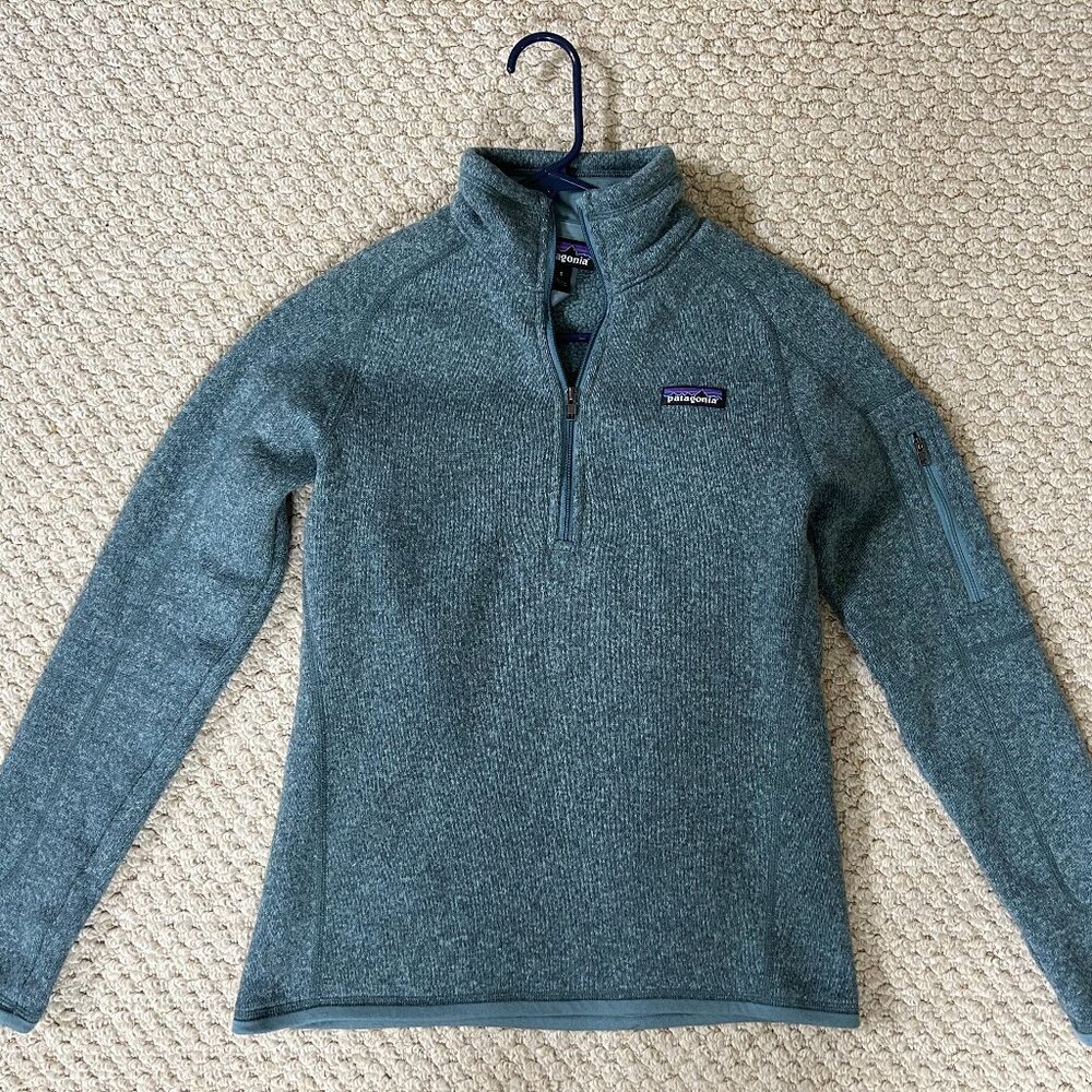 Patagonia Better Sweater 1/4-Zip Fleece in Teal